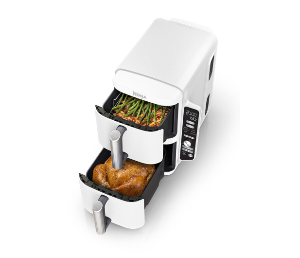 Ninja Frytkownica beztłuszczowa DoubleStack XL biały SL400EUWH - 1286361 - zdjęcie 8